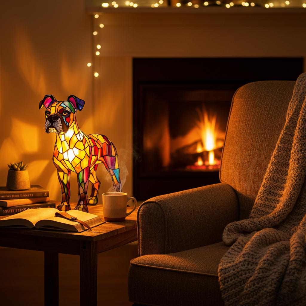Lightning Magic – Dog Lamp
