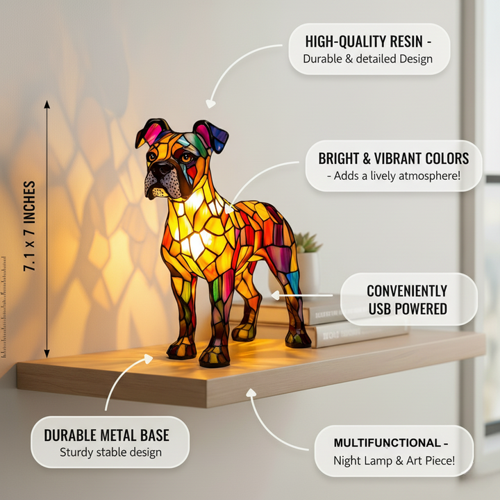 Lightning Magic – Dog Lamp