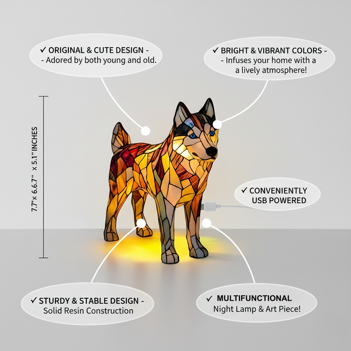 Nala – Enchanted Dog Lamp