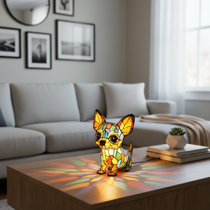 Charming Chihuahua Pendant Lamp