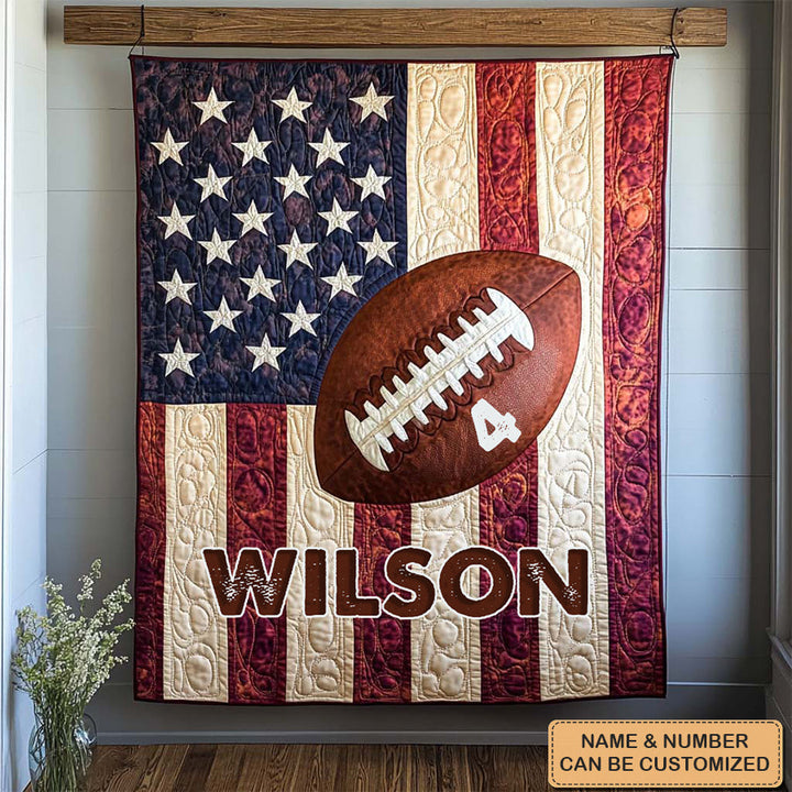 All-Star Gridiron Personalised Blanket