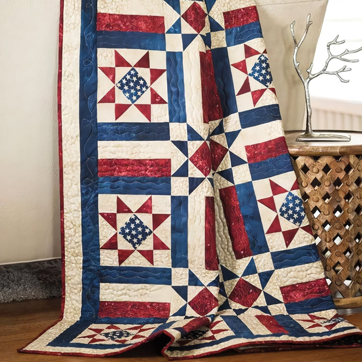 American Patchwork Blanket