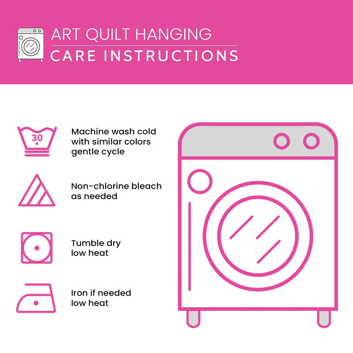 Amazing Turtles Art Quilt Hanging
