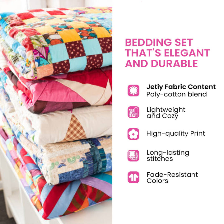 Rustic Sunlight Symphony 3-Piece Bedding Set