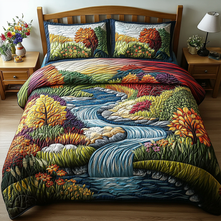 River Pathway 3-Piece Bedding Set